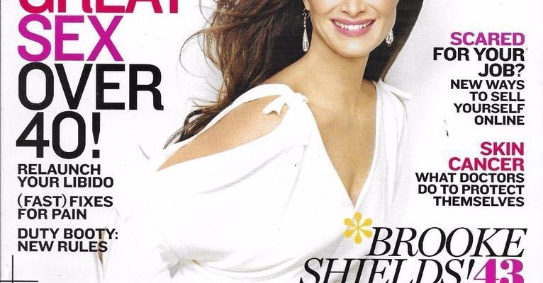 Brooke Shields on the May 2009 cover of More magazine and Denise Cerreta, who founded One World Everybody Eats, is on page 77