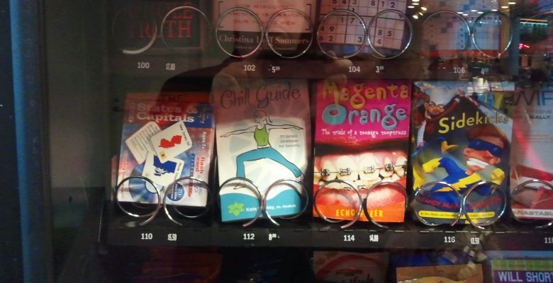 Publishing is thriving in America. The proof? You can even buy books in vending machines.