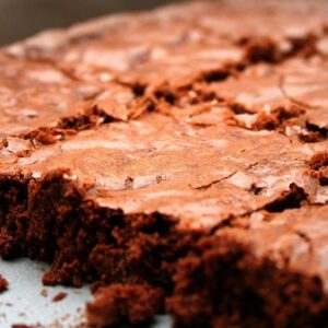 A cold night inspires my daughter and me to bake healthy brownies. Here's the recipe. | Jennifer Margulis
