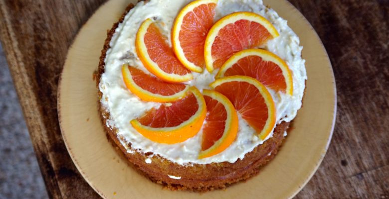 A delicious agave-sweetened orange cake that contains no sugar. A crowd pleaser the whole family will love!