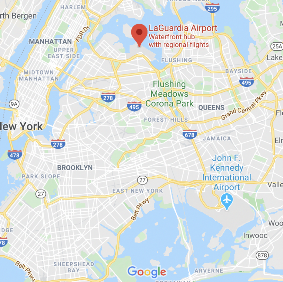 Figure 1: Map of the area around Queens, New York. Via Google Maps. Stephanie Seneff discusses the glyphosate and COVID-19 connection | Jennifer Margulis